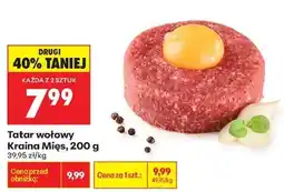 Biedronka Tatar wołowy Kraina Mięs 200 g oferta