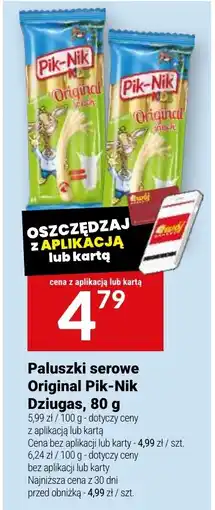 Twój Market Paluszki serowe Original Pik-Nik oferta