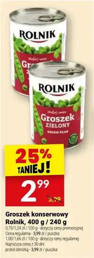 Twój Market Groszek konserwowy Rolnik oferta