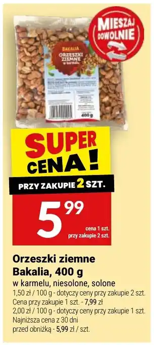Twój Market Orzeszki ziemne Bakalia oferta