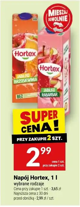 Twój Market Napój Hortex oferta