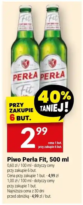 Twój Market Piwo Perła Fit oferta
