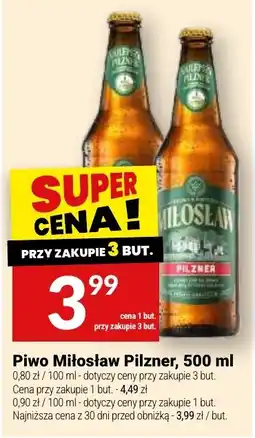 Twój Market Piwo Miłosław Pilzner oferta