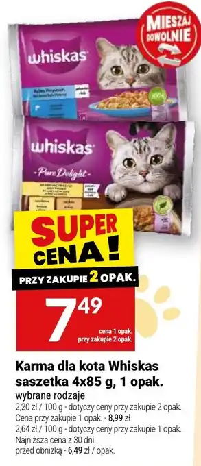 Twój Market Karma dla kota Whiskas oferta