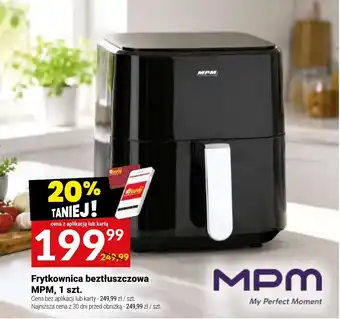 Twój Market Frytkownica bez tłuszczowa MPM oferta