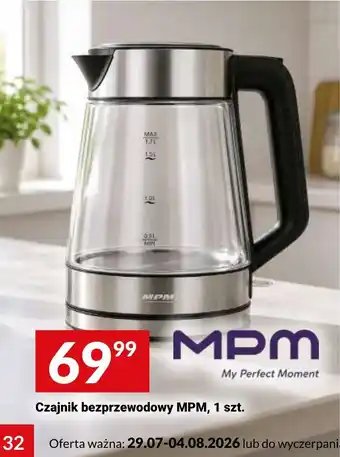 Twój Market Czajnik bezprzewodowy MPM oferta