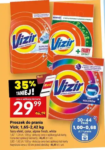 Twój Market Proszek do prania Vizir oferta
