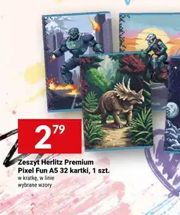 Twój Market Herlitz Zeszyt Premium Pixel Fun oferta