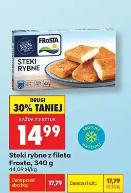 Biedronka Steki rybne z fileta Frosta 340 g oferta