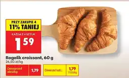 Biedronka Rogalik croissant 60 g oferta