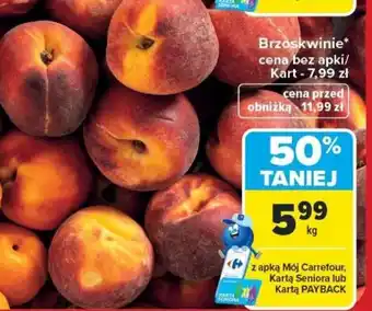 Carrefour Brzoskwinie oferta