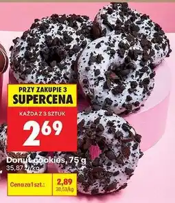 Biedronka Donut cookies , 75 g oferta