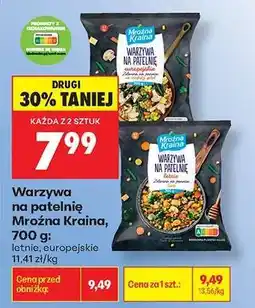 Biedronka Warzywa na patelnię Mroźna Kraina, 700 g oferta