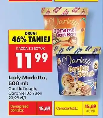 Biedronka Lody Marletto, 500 ml oferta