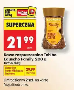Biedronka Kawa rozpuszczalna Tchibo Eduscho Family 200 g oferta