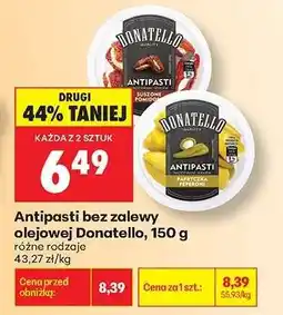 Biedronka Antipasti bez zalewy olejowej Donatello, 150 g oferta