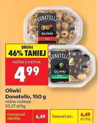Biedronka Oliwki Donatello, 150 g oferta