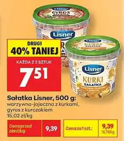 Biedronka Sałatka Lisner, 500 g oferta