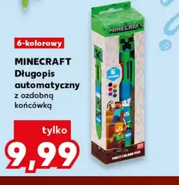 Kaufland Długopis Minecraft oferta