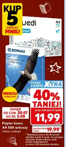 Kaufland Papier ksero Donau oferta