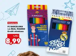 Kaufland Kredki ołówkowe FC Barcelona oferta