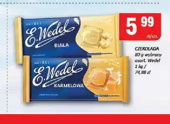 Czekolada biała E.Wedel