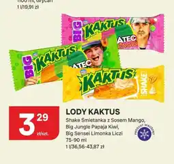 Chorten Lody Kaktus Big Sensei Limonka Liczi oferta