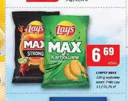 Chorten Chipsy Lay's Max karbowane zielona cebulka oferta