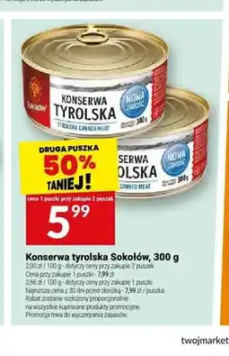 Twój Market Konserwa serwolska Sokołów oferta