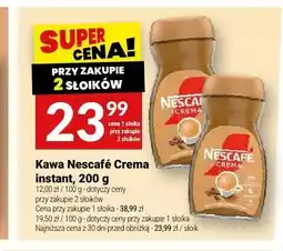 Twój Market Kawa rozpuszczalna Nescafé Crema oferta