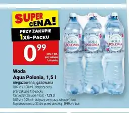 Twój Market Woda Aqua Polonia niegazowana 6-pak oferta