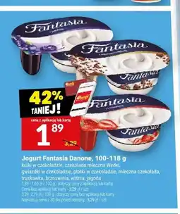 Twój Market Jogurt Fantasia Danone czekolada mleczna Wedel oferta