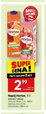 Twój Market Napój Hortex Jabłko Brzoskwinia oferta