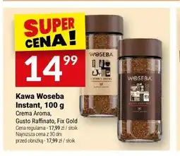 Twój Market Kawa rozpuszczalna Woseba Crema Aroma oferta