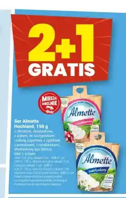 Twój Market Ser twarogowy Almette Hochland śmietankowy oferta