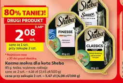 Auchan Mokra karma dla kota Sheba oferta