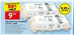 Twój Market Jaja świeże Ferma Lipińskich L 10-pak oferta