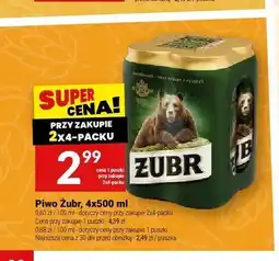 Twój Market Piwo Żubr 4-pak oferta