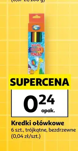 Auchan Kredki ołówkowe oferta