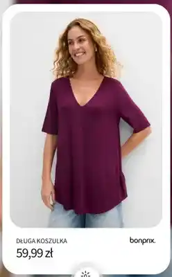 BonPrix Koszulka damska długa Bonprix oferta