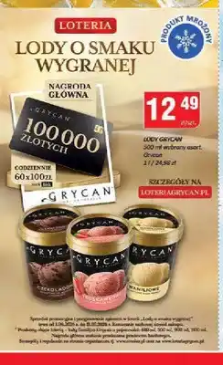 Chorten Lody waniliowe Grycan oferta