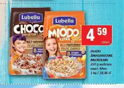 Chorten Płatki śniadaniowe Mlekołaki miodowe kółka Lubella oferta