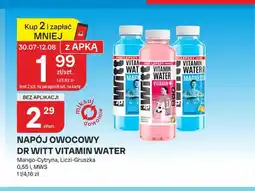 Chorten Napój owocowy Dr Witt Vitamin Water liczi gruszka oferta