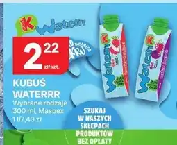 Chorten Woda smakowa Kubuś Waterrr oferta