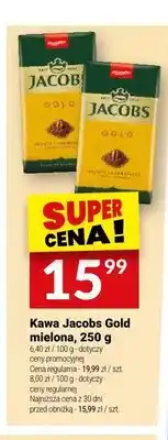 Twój Market Kawa mielona Jacobs Gold oferta