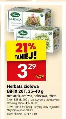 Twój Market Herbata ziołowa BiFIX rumianek oferta