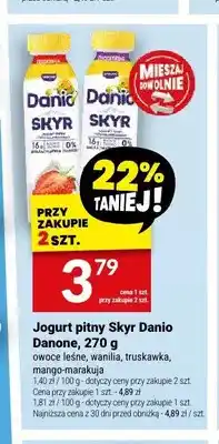Twój Market Jogurt pitny Skyr Danio Danone wanilia oferta