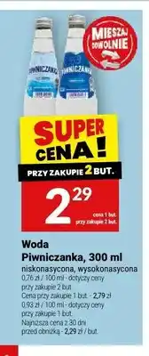 Twój Market Woda Piwniczanka niskonasycona oferta