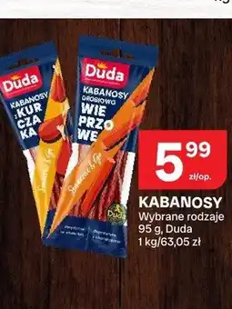Chorten Kabanosy wieprzowe Duda oferta