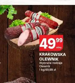 Chorten Kiełbasa krakowska sucha z piersi kurczaka Olewnik oferta